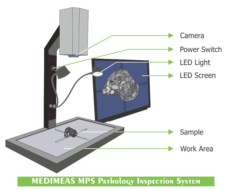 MEDIMEAS PIS - Pathological inspection system (tissue inspection system)